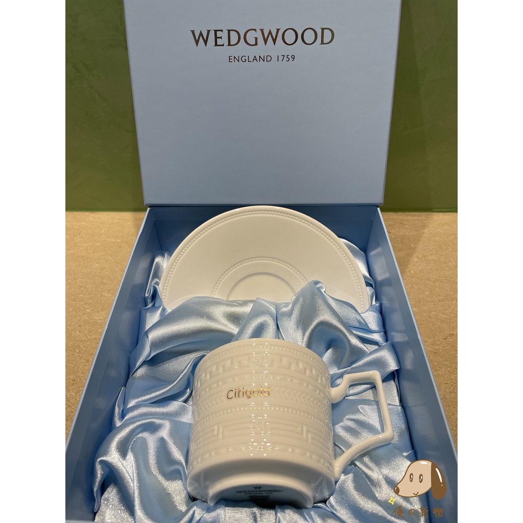 【Connie's Garage Sale】【全新】英國品牌 Wedgewood x Citigold 高級瓷骨杯盤組