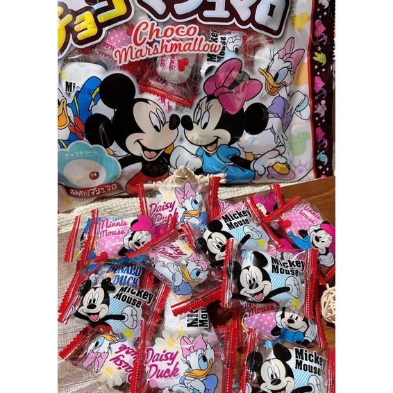 💗(現貨) 日本 迪士尼  EIWA依華 巧克力冰淇淋 棉花糖(限定款)120g