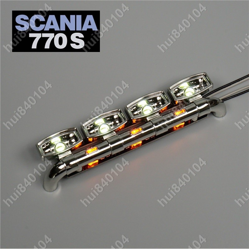 hui840104TAMIYA 拖頭 1/14 Scania 斯堪尼亞 770S 6×4 56368 前射燈PCB下殺