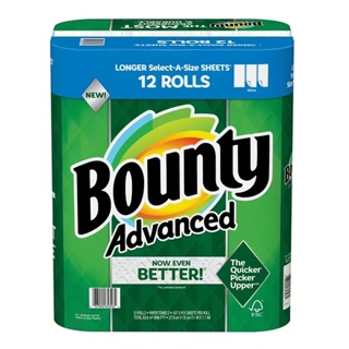 Bounty 隨意撕特級廚房紙巾 107張 清潔品