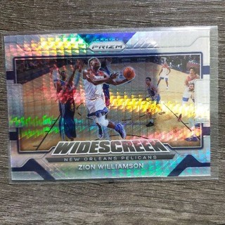 2021-22 Prizm Widescreen 紐奧良鵜鶘隊 Zion Williamson 閃亮特卡