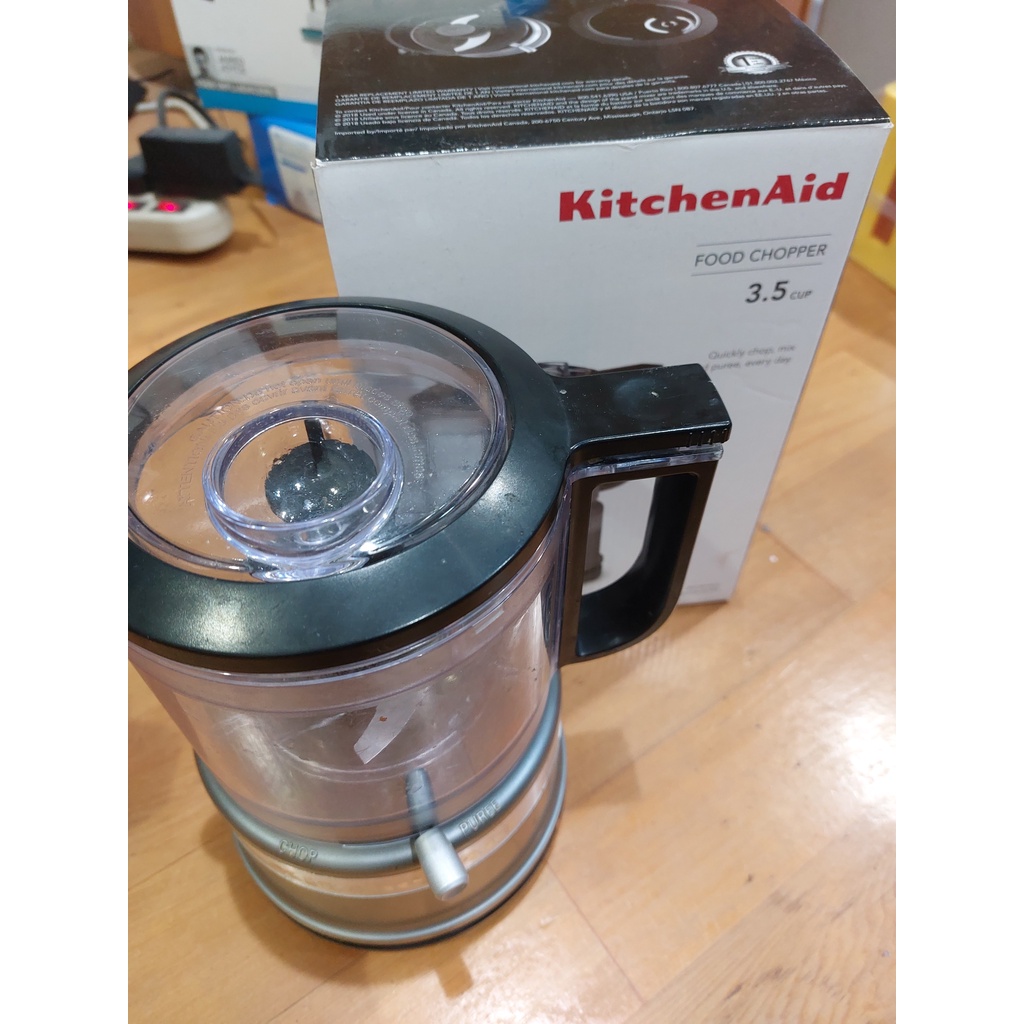 二手【KitchenAid】3.5 cup 升級版迷你食物調理機(黑)