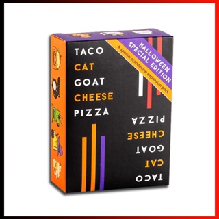 英文版紙牌遊戲 Taco Cat Goat Cheese Pizza 萬聖節版