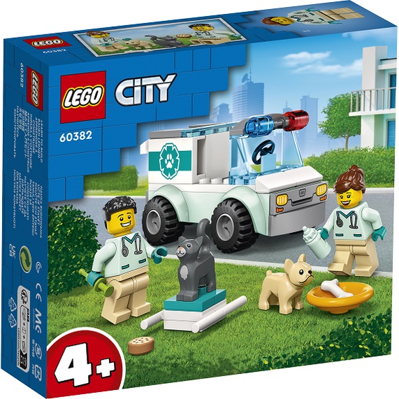 LEGO 60382 獸醫廂型車救援 城市 &lt;樂高林老師&gt;