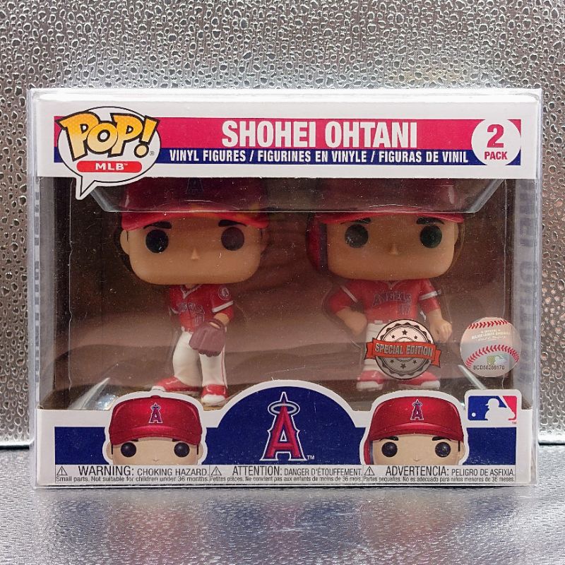 Funko Pop 大谷翔平 Ohtani Shohei 國際貼 2Pack 客場 MLB 天使