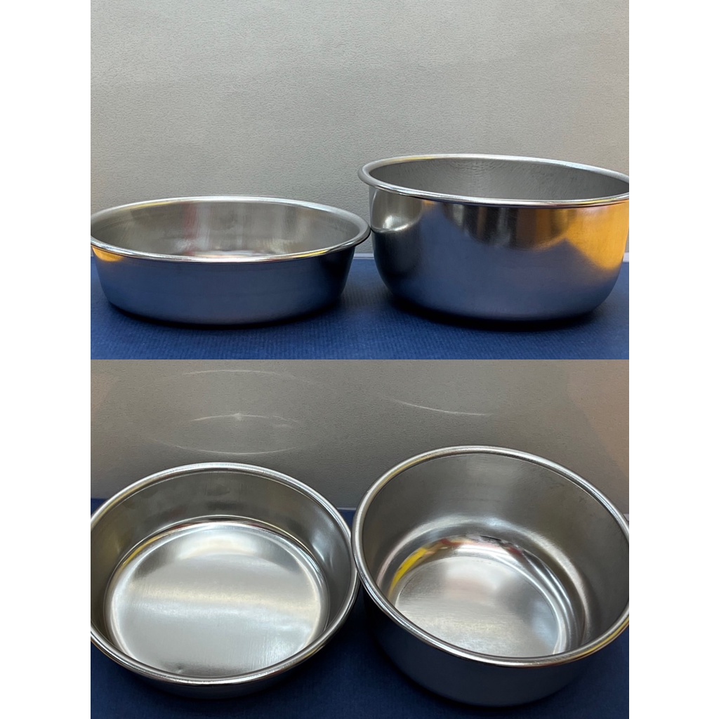 白鐵寵物碗 3號碗 碗/碗架 寵物碗 水碗 飼料碗