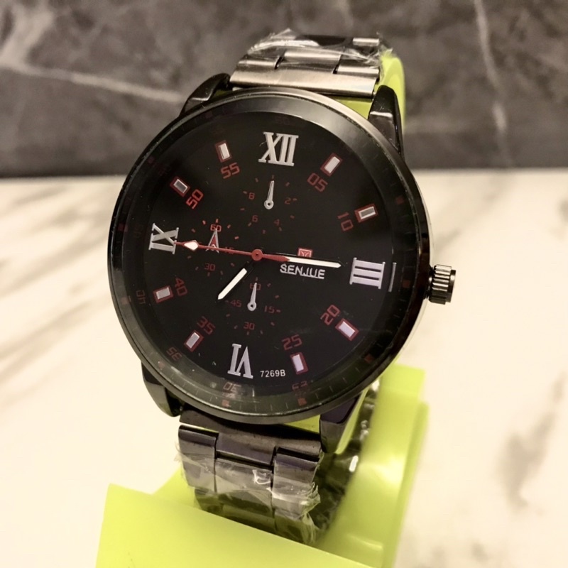 SENJUE聖爵🔥男士手錶 時尚腕錶 手錶 金屬錶 計時錶 商務錶 紳士錶 金屬錶帶 男錶 watch 腕錶 鋼帶錶