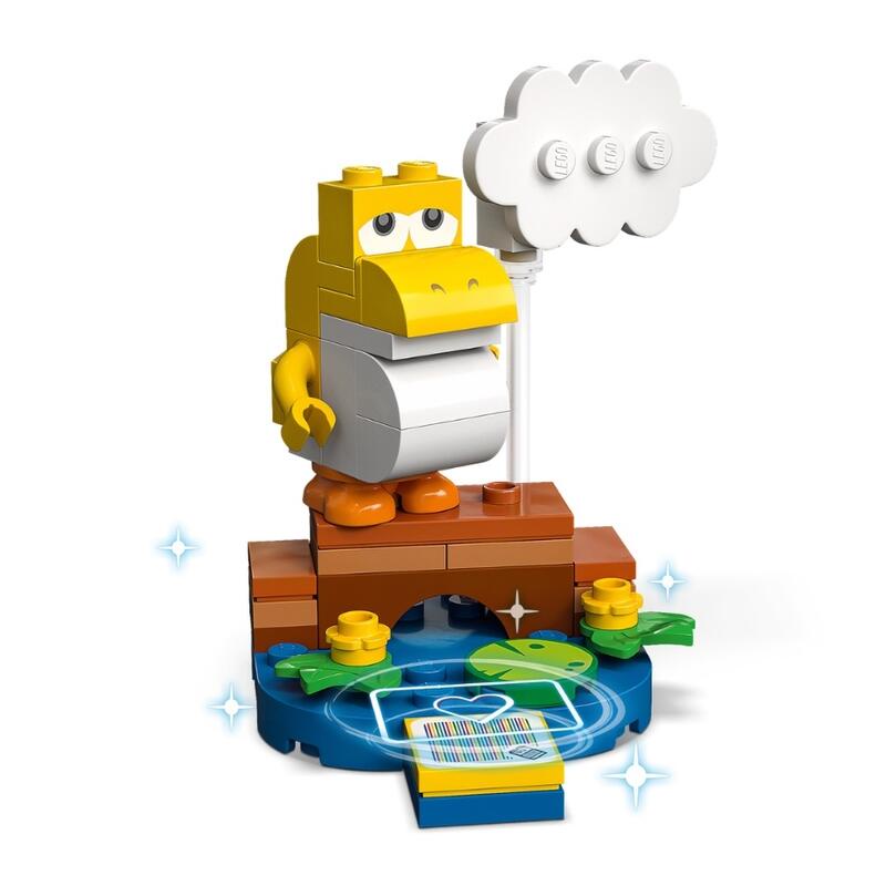 ||高雄 宅媽|樂高 積木|| LEGO“71410-1 小耀西  “第五代 瑪莉歐 人偶包  拆盒檢查