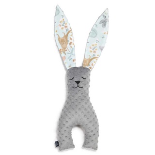 波蘭 La Millou Mr. bunny 安撫兔 23cm 灰色 新生兒禮 彌月禮 原裝麻布袋＊花小小＊