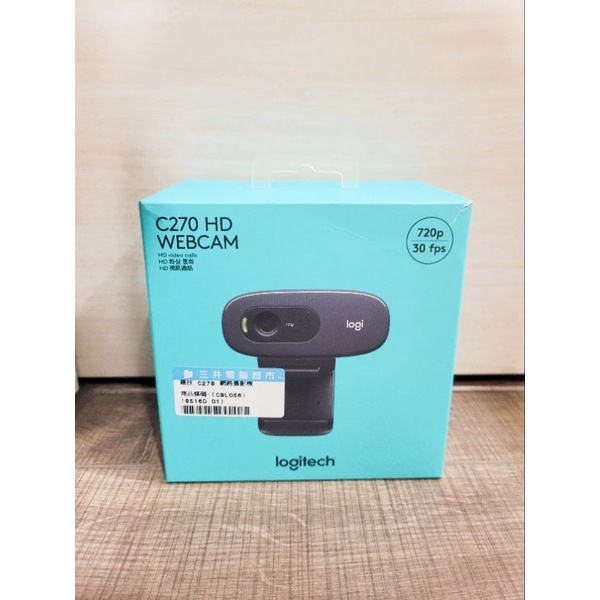 羅技 logitech c270 HD Webcam 網路攝影機 視訊通話 直播