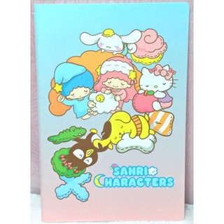 2017年臺製筆記本(Hello Kitty 雙子星kikilala 布丁狗 大耳狗 酷企鵝)
