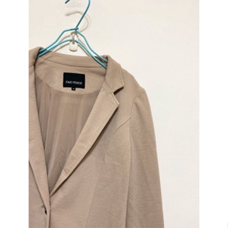 女總裁系列-專櫃Five Pence五個銅板 西裝休閒感棉外套