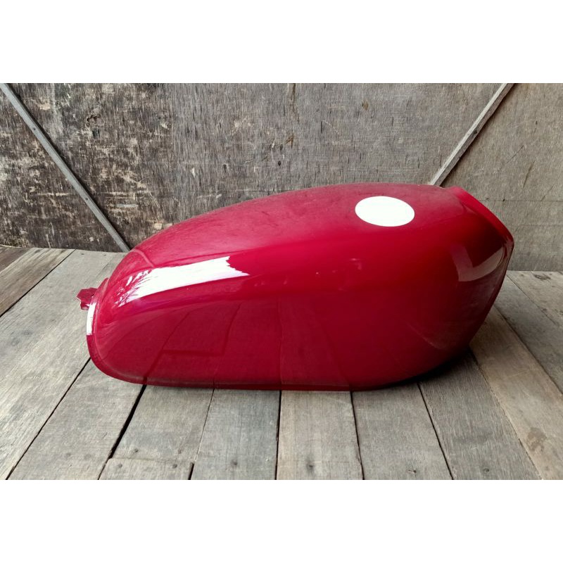 MERAH CB100 CB 100 汽油箱帶紅色側蓋