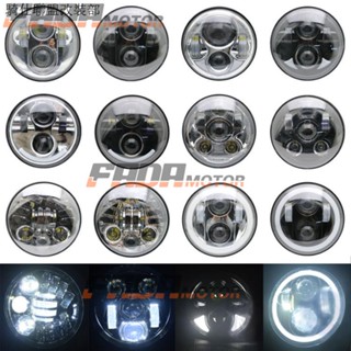 street 750哈雷750重機適用於哈雷750 XL883 1200 48 72戴娜突破者5.75寸LED前大燈