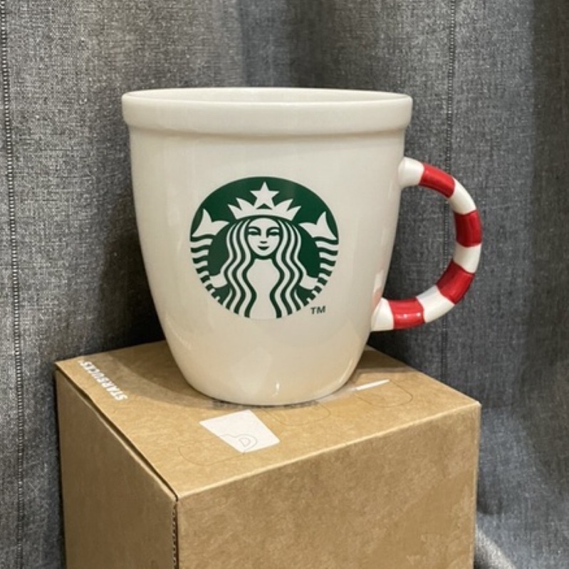 Starbucks 星巴克 2022 聖誕限定 鱷魚拐杖糖馬克杯