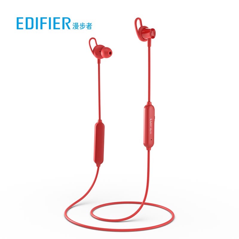 EDIFIER W200BT 無線 藍牙耳機 紅  運動 藍芽 入耳式 運動 藍牙 線控耳機 手機耳機【就是要玩】現貨