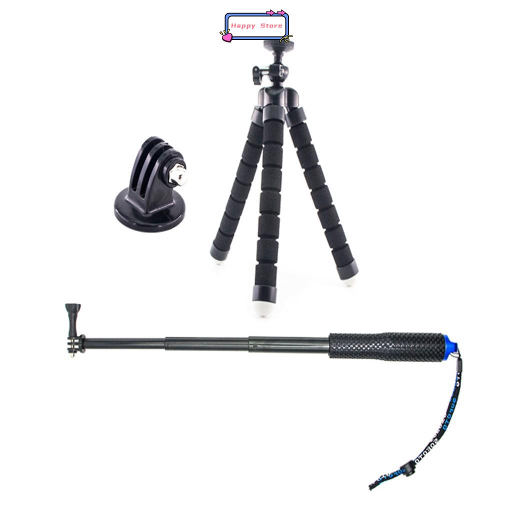 Gopro Hero 8 7 6 5 black Monopod Selfie Stick + Flexible Tri