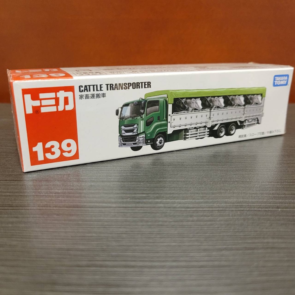 Tomica No.139 家畜運搬車♪全新♪日貨♪未拆封♪附膠盒