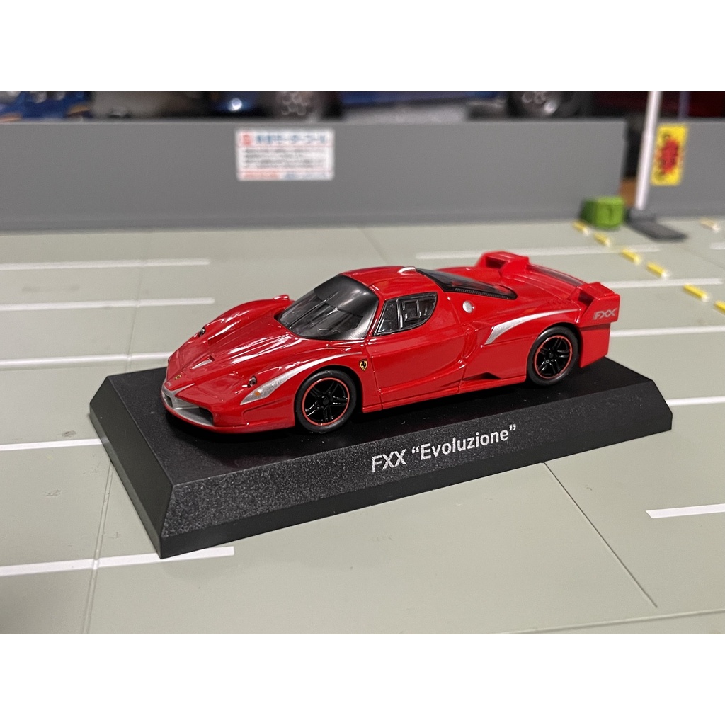 Kyosho 1/64 Ferrari FXX Evoluzione 紅 絕版