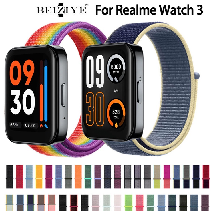 Realme Watch 3 智能手錶 錶帶 尼龍錶帶 手環腕帶 錶帶 適用 realme watch 3