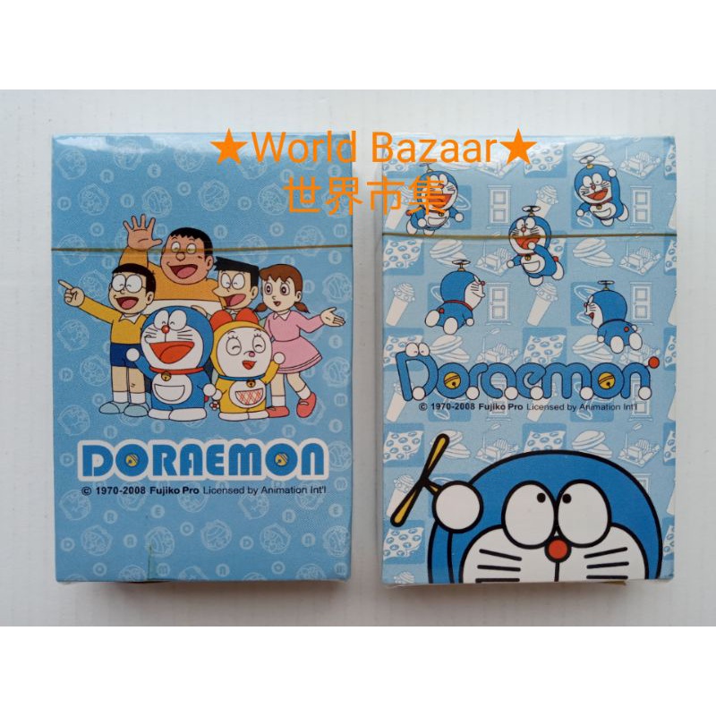 ★世界市集★ 全新未拆封 哆啦A夢撲克牌 Doraemon ドラえもん cards 桌遊 小遊戲 新年