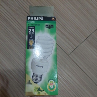 飛利浦Philips hilix 電子式螺旋省電燈泡 黃燈23 watt