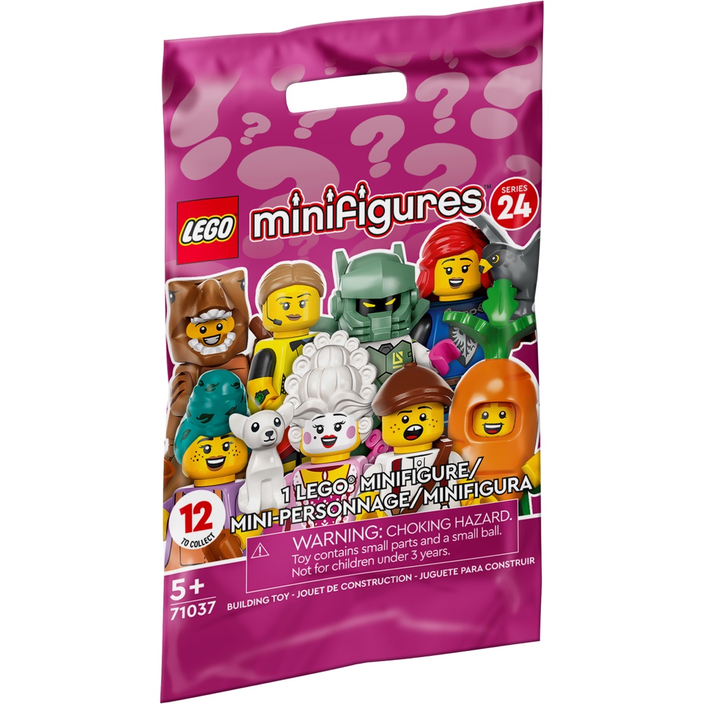 ［想樂］『店面$105』全新 樂高 LEGO 71037 LEGO® Minifigures Series 24 第 24 代 (隨機一包)