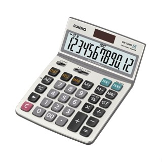 CASIO卡西歐【計算機】可掀式面板 DW-120MS 12 位數 稅金計算 【金屬面板】 雙電力(太陽能/電池)