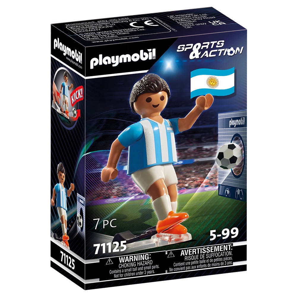 playmobil 摩比人積木 世界盃足球 阿根廷 PM71125