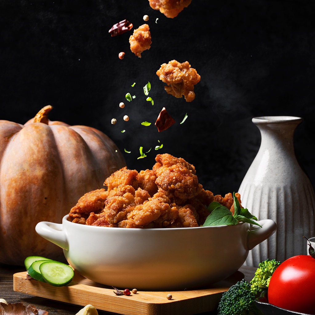 【即樂食光】日式唐揚雞丁 (1000g±5%) 日式餐廳 露營 家庭聚餐 聖誕大餐 早午餐