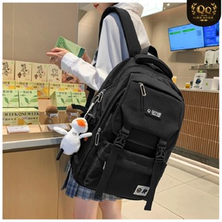 [臺灣現貨]【休閒運動風 大容量揹包】🔥揹包女 帆布 尼龍 防水 小後揹包 電腦包 揹包 後揹包 書包 雙肩包 旅行包