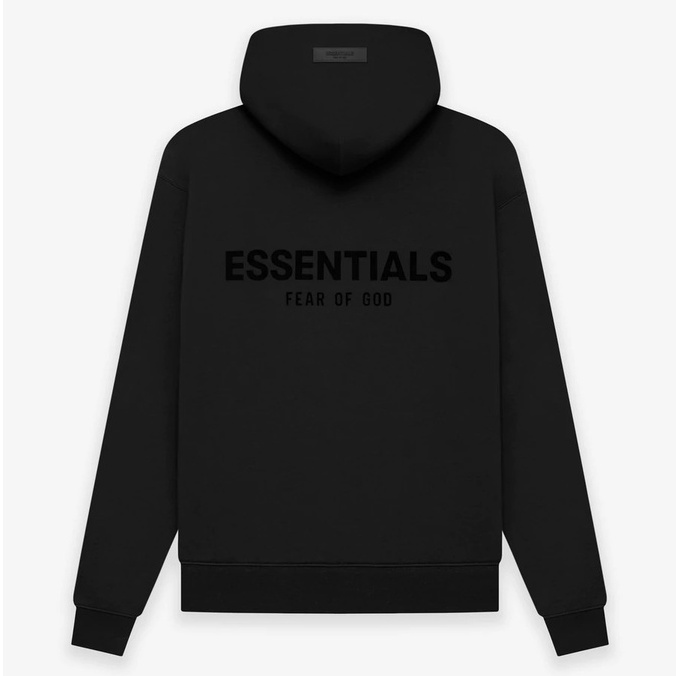 【AVA SELECT】FOG ESSENTIALS SS22 雙面絨字帽T Black 黑色  【正品保證】