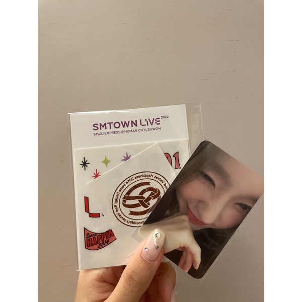 SMCU Red Velvet Irene AR紋身貼紙 小卡 AR tattoo sticker set