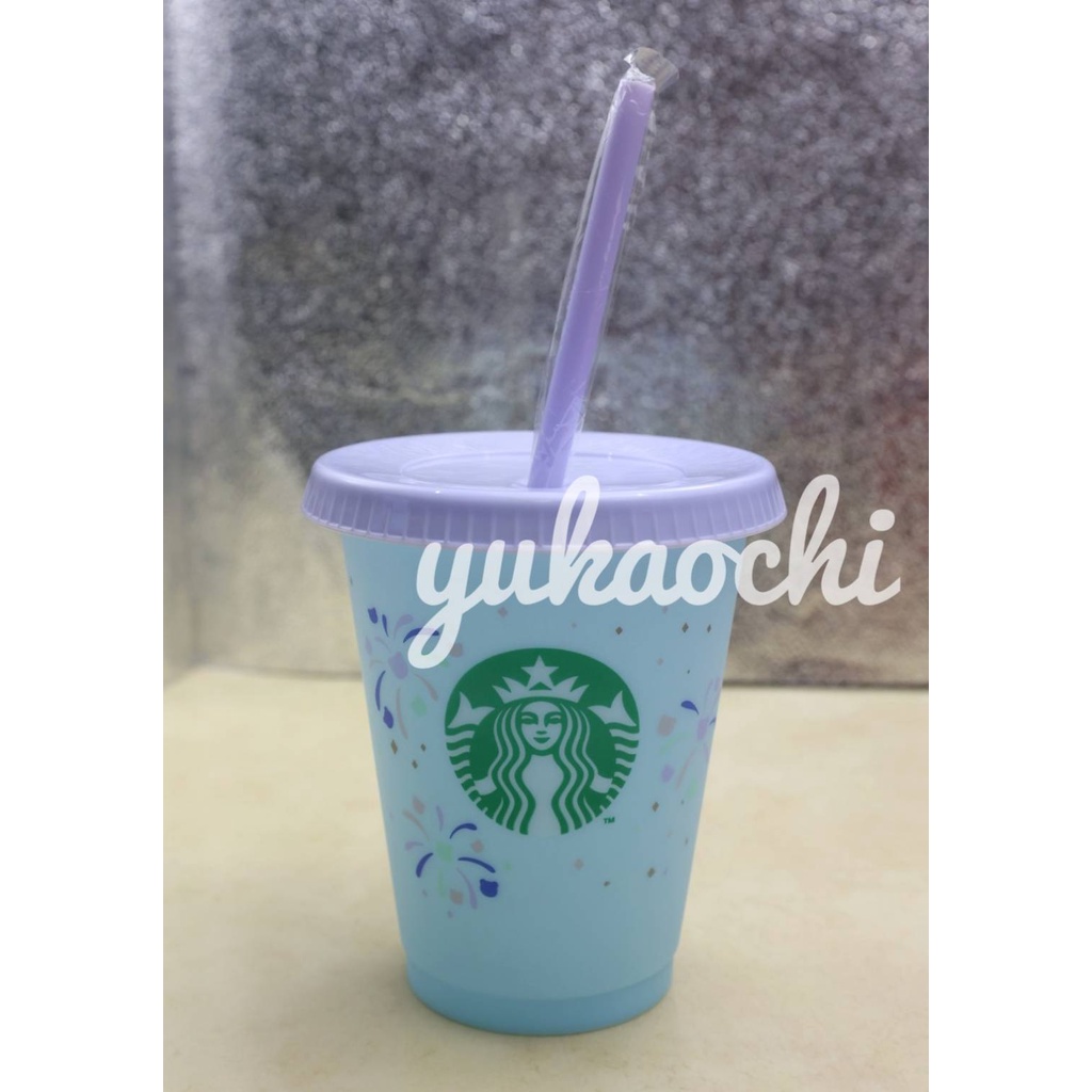 現貨 星巴克 Starbucks 煙花冷變 Kiara TOGO 冷水杯 環保杯