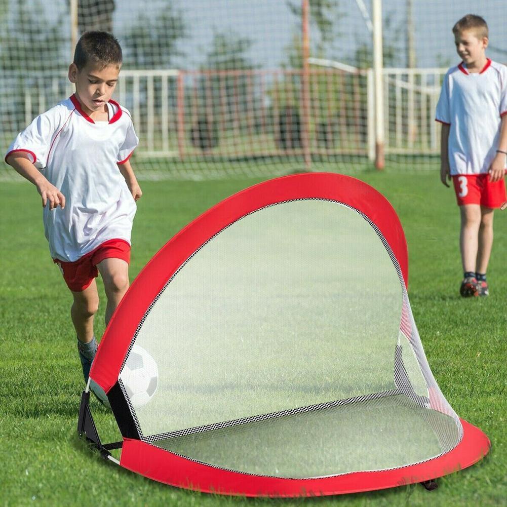 [cod]兒童便攜式折疊彈出式足球球門訓練網袋攜帶