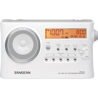 SANGEAN PR-D4 二波段 數位式時鐘收音機 調頻 / 調幅 (FM/AM)