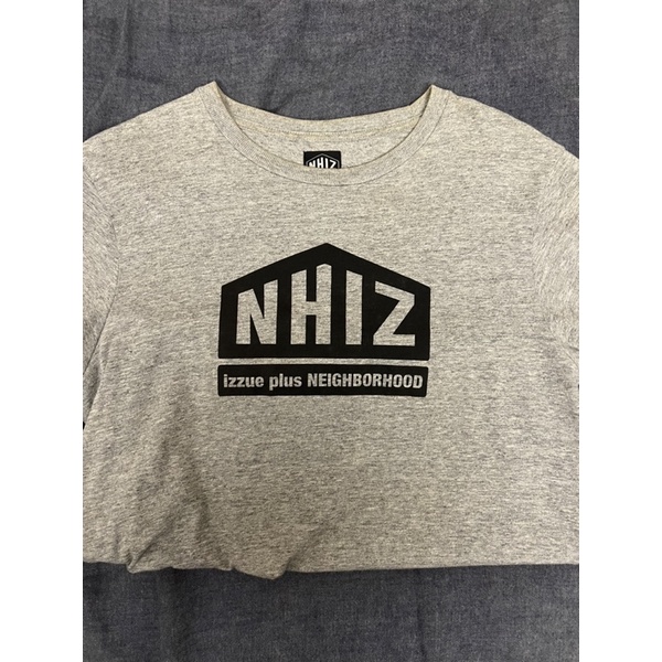 neighborhood 聯名 izzue 灰色短袖T恤 M號