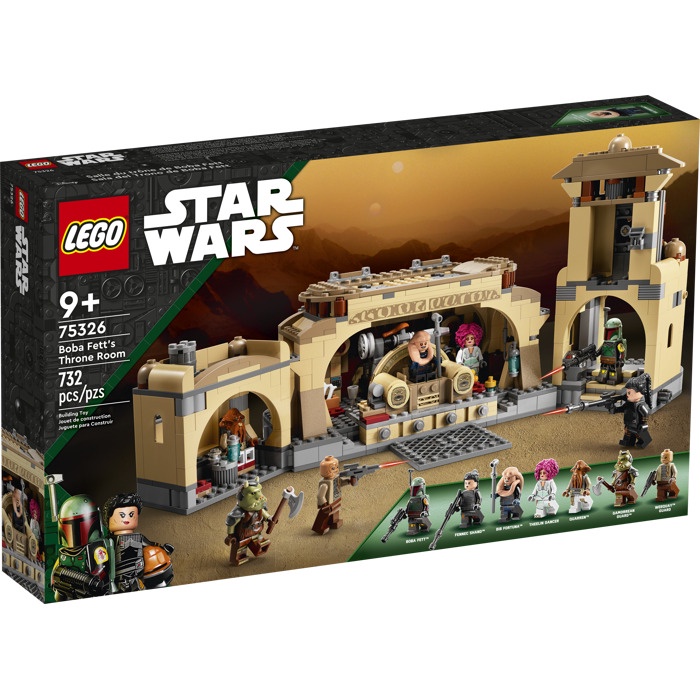 【台灣樂高】星際大戰系列 75326 LEGO Boba Fett's Throne Room