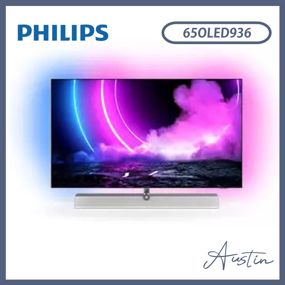 『展示品 含基本安裝』PHILIPS 飛利浦 65型 4K UHD OLED 顯示器 65OLED936