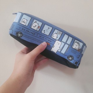 文具 | 可愛公車造型筆袋 巴士 鉛筆盒 收納包 收納袋 童趣