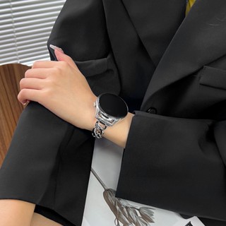 通用20mm 22mm快拆金屬錶帶 適用於三星 galaxy watch 7 Ultra 6 5 4 class 錶帶