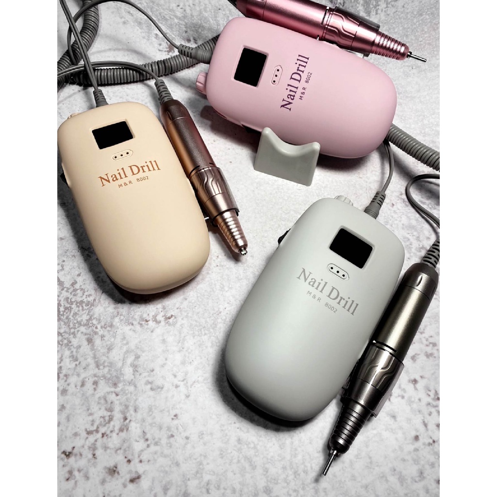 霧光高質感充電型磨甲機 原廠正貨M&R8002 暢銷歐美日韓高規格精密機芯 物美價廉，CP值超高，用過的美甲老師都說讚！