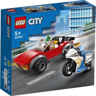 LEGO 60392 警察摩托車飛車追逐 城市 <樂高林老師>