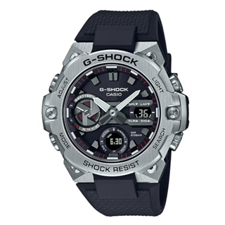 CASIO卡西歐 G-SHOCK 太陽能x藍牙連線 多功能雙顯腕錶 GST-B400-1A