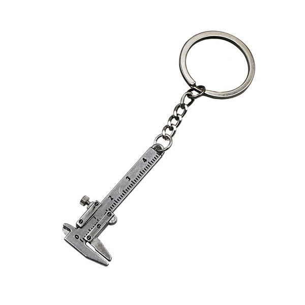 3285 鑰匙圈游標卡尺 測量工具尺 工程測量丈量尺寸五金用品