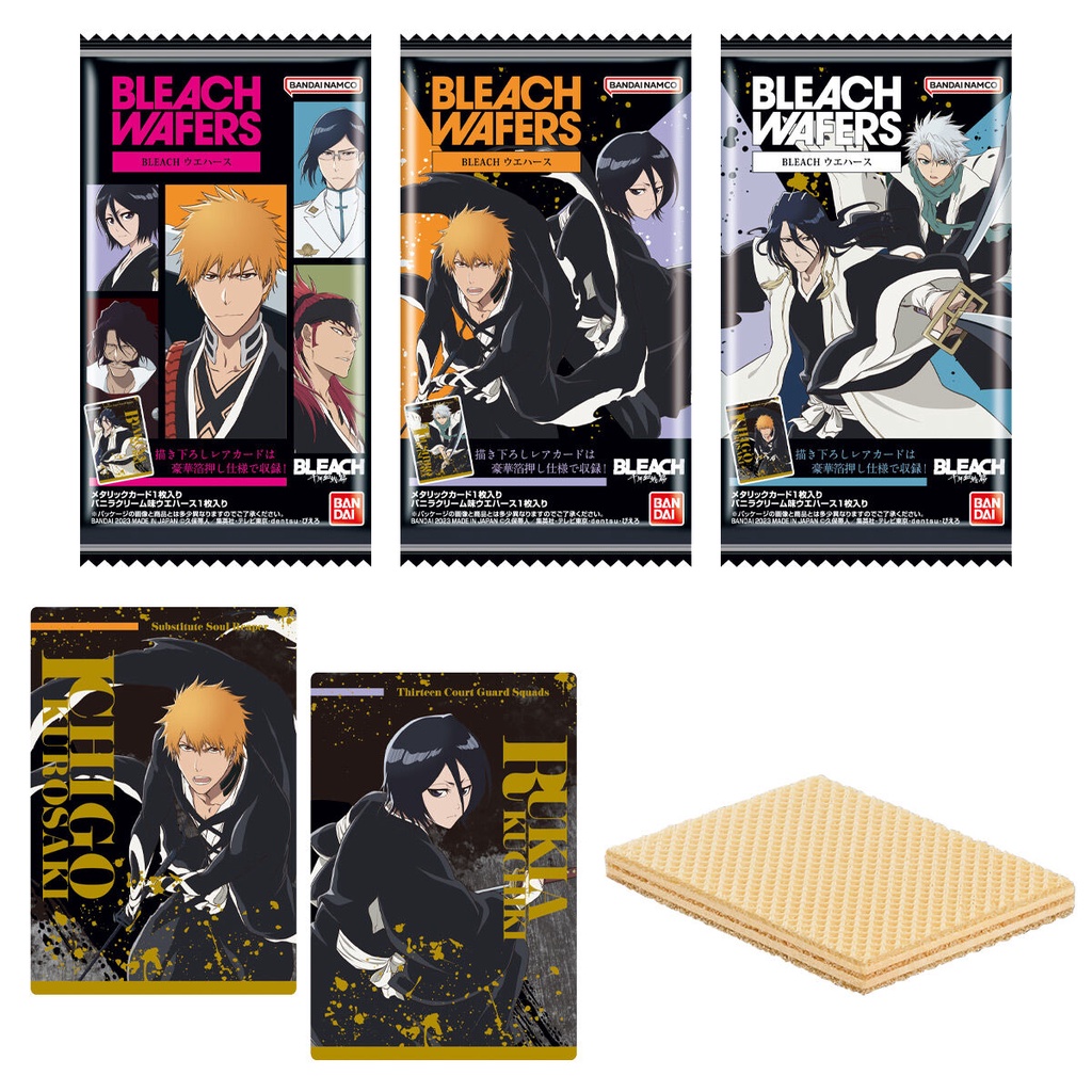 日版現貨 死神 BLEACH 食玩 卡片 黒崎一護 露琪亞 朽木白哉 藍染惣右介 浦原喜助 日番谷冬獅郎