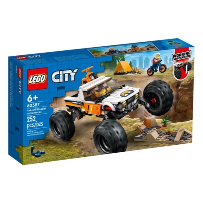 BRICK PAPA / LEGO 60387 4x4 Off-Roader Adventures