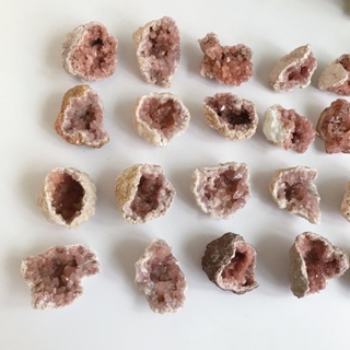 Pink Amethyst Geode 阿根廷粉紅紫水晶晶洞 粉晶洞 聚寶盆-47~149g