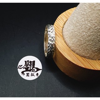 銀器飄香《999純銀 (現貨)臺灣製手工製作半圓弧滿天星鑽石花刻花寬約3.6mm純銀尾戒戒指》男女對戒﹝F-002