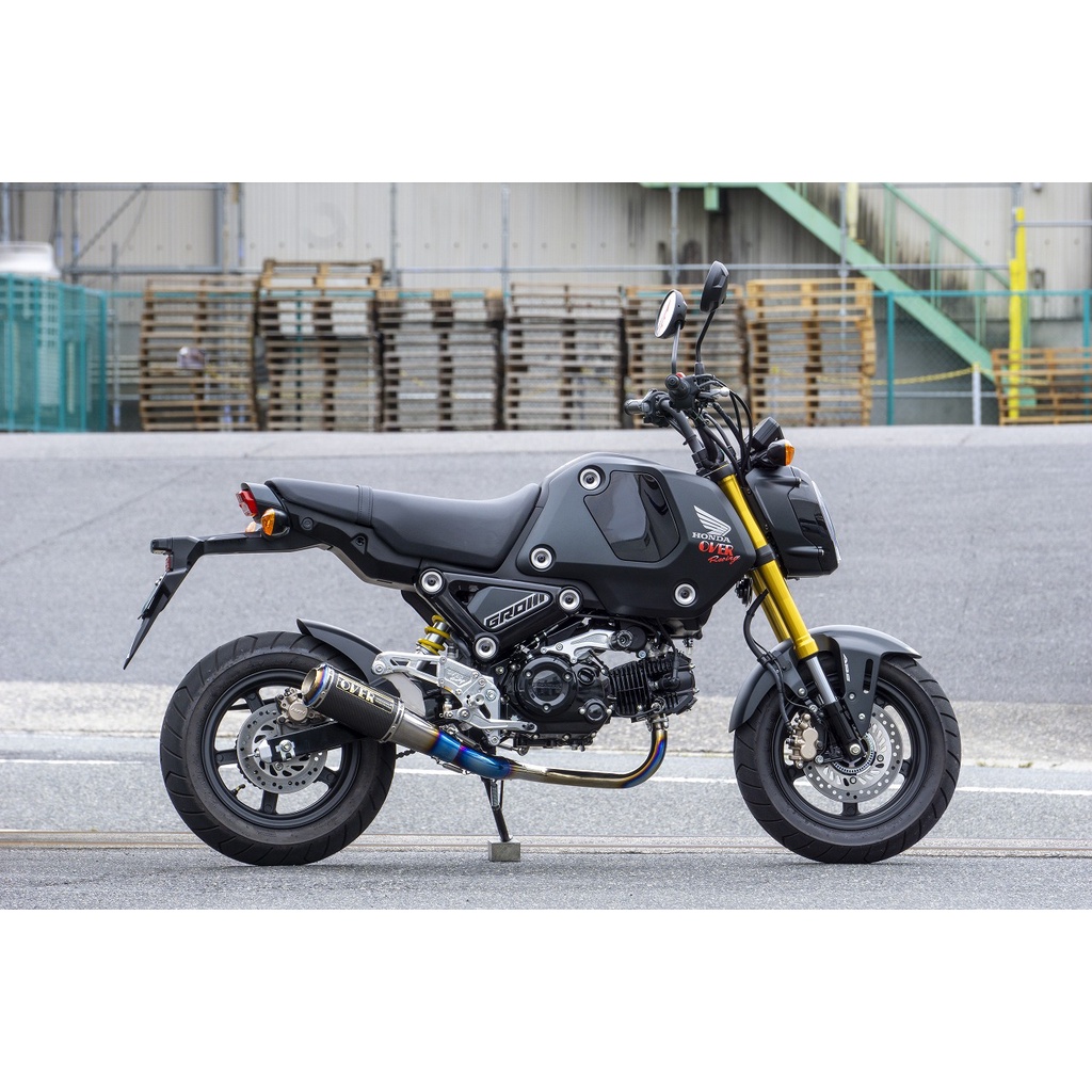 HONDA GROM125 OVER Racing GP-PERFORMANCE XL GROM(21-)卡夢全段排氣管